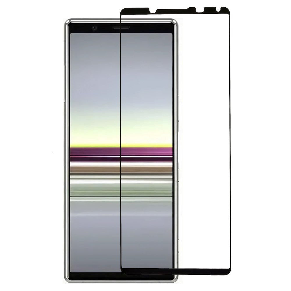 Sony Xperia 5 V Arc Edge Tempered Glass - Veskevennlig - Gjennomsiktig