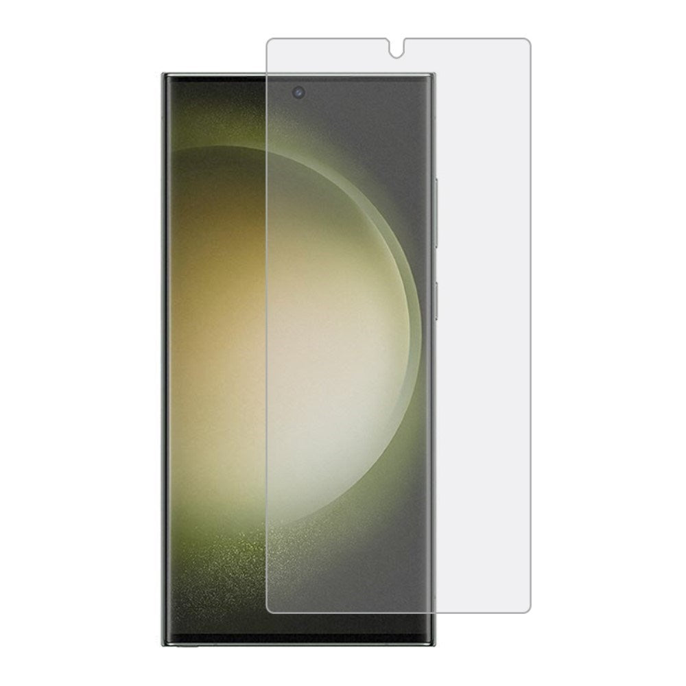 Samsung Galaxy S23 Ultra Curved skjermbeskytter – Robust og slitesterk – Gjennomsiktig