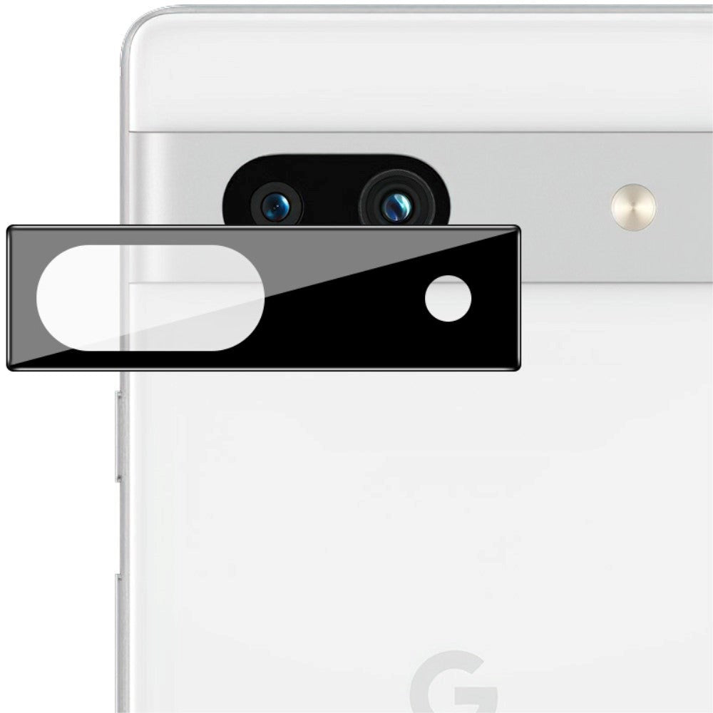 Google Pixel 7A IMAK kameralinsebeskytter i herdet glass - svart