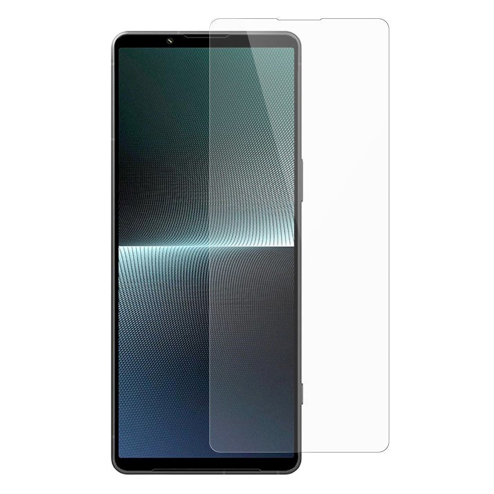 Sony Xperia 10 V Glass - Skjermbeskytter - Veskevennlig - Gjennomsiktig