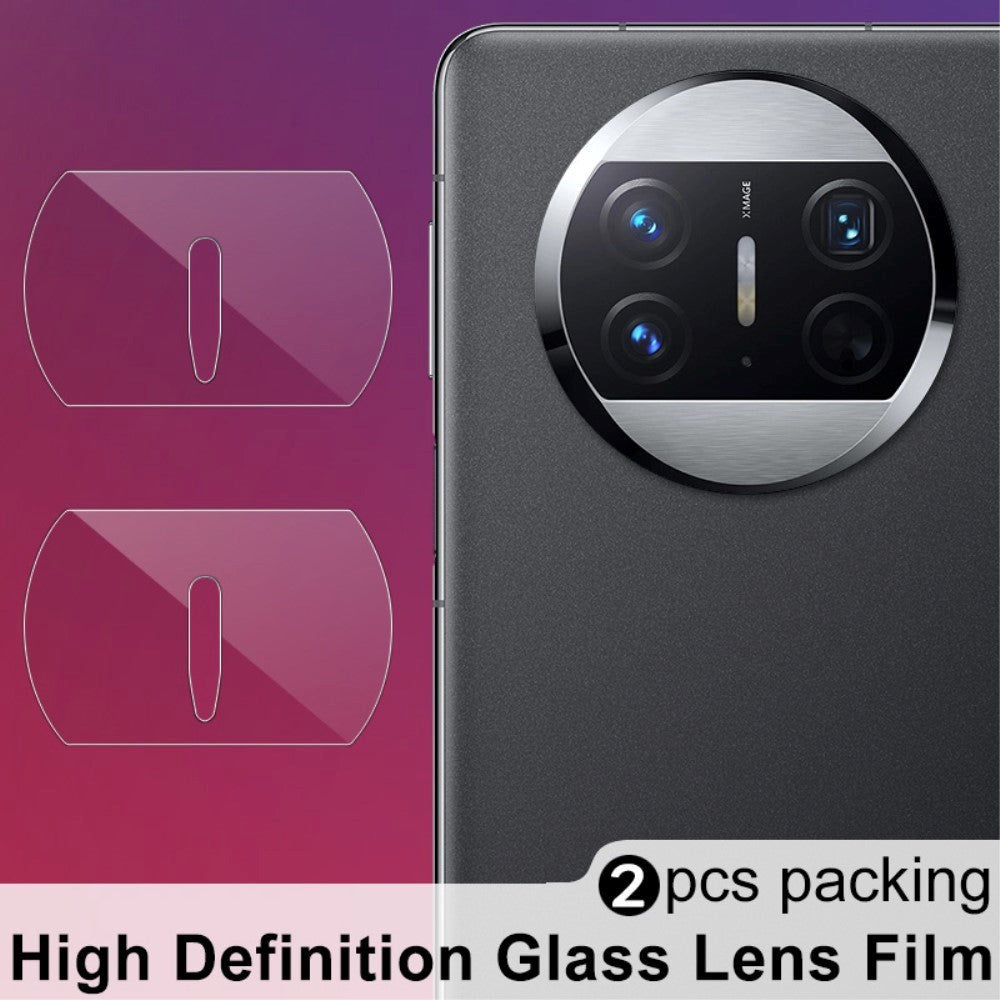 Huawei Mate X3 IMAK beskyttelsesglass til kameralinse - gjennomsiktig (2 stk.)