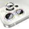 iPhone 13 Pro / 13 Pro Max Kamerabeskyttelse m. Rhinestone - Flerfarget