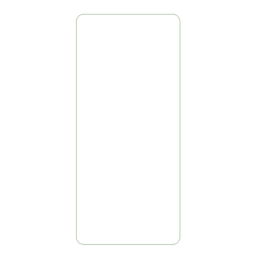 Xiaomi Poco F5 Pro Arc Edge Tempered Glass - Veskevennlig - Gjennomsiktig