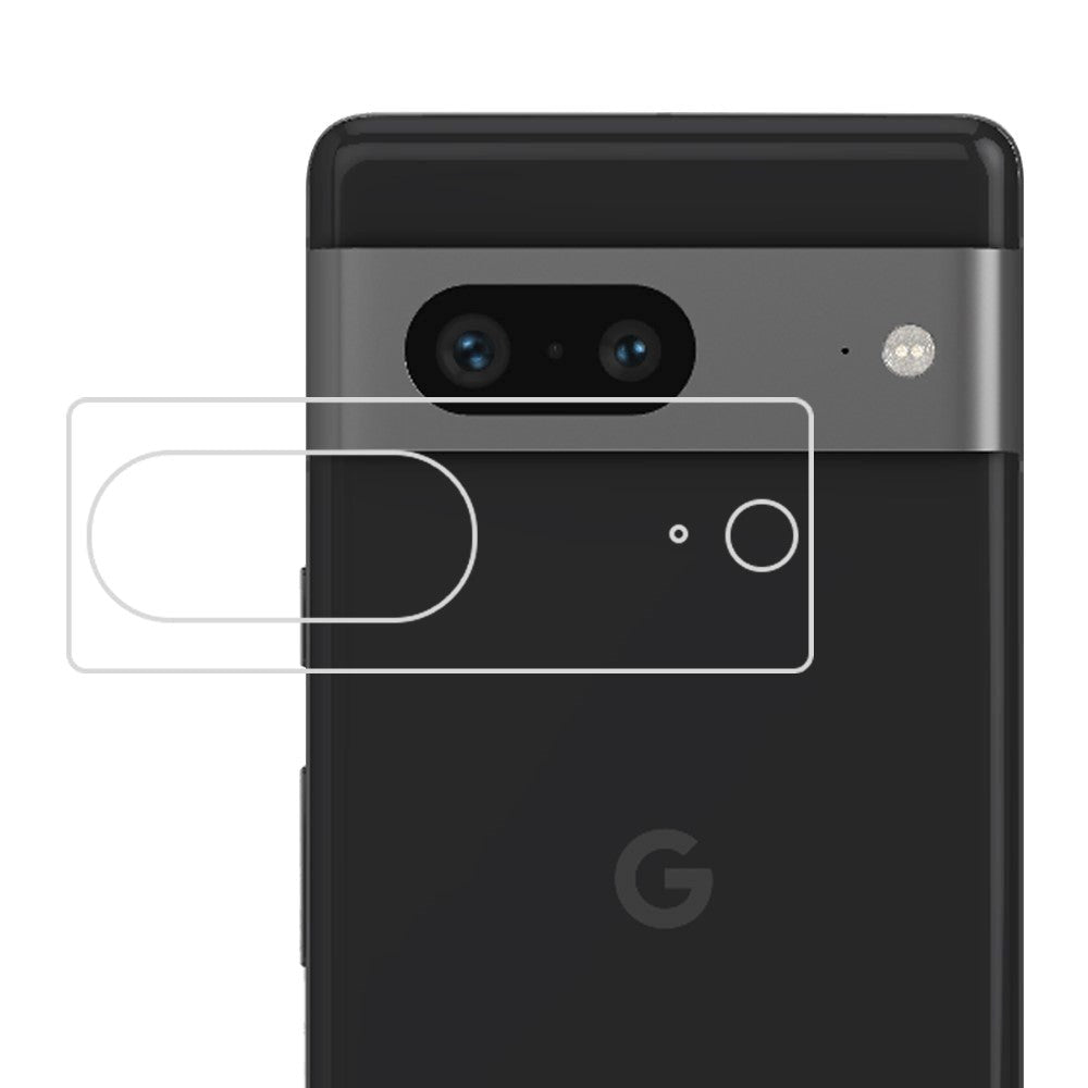 Google Pixel 8 kamerabeskyttelsesglass - 2 stk. - Gjennomsiktig
