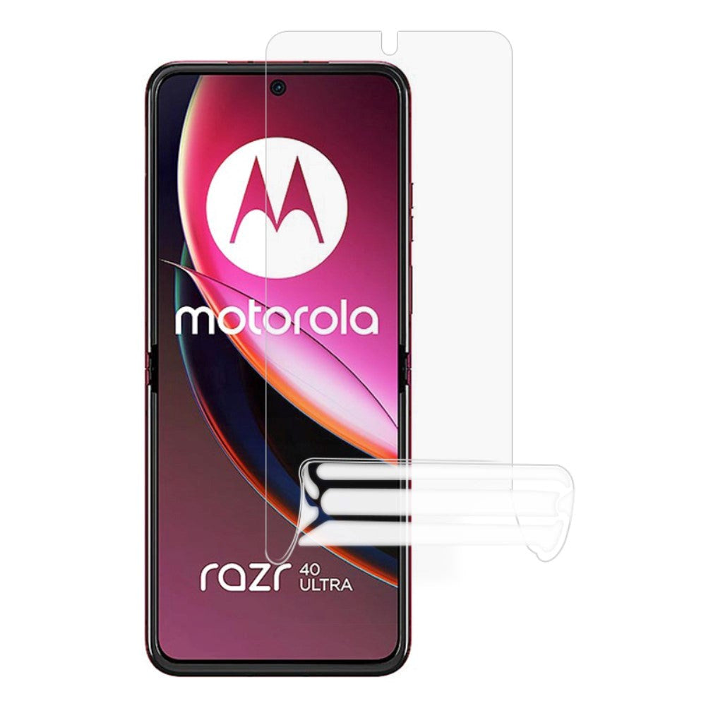 Motorola Razr 40 / 40 Ultra Skjermbeskytter - Skjermbeskytter - Gjennomsiktig