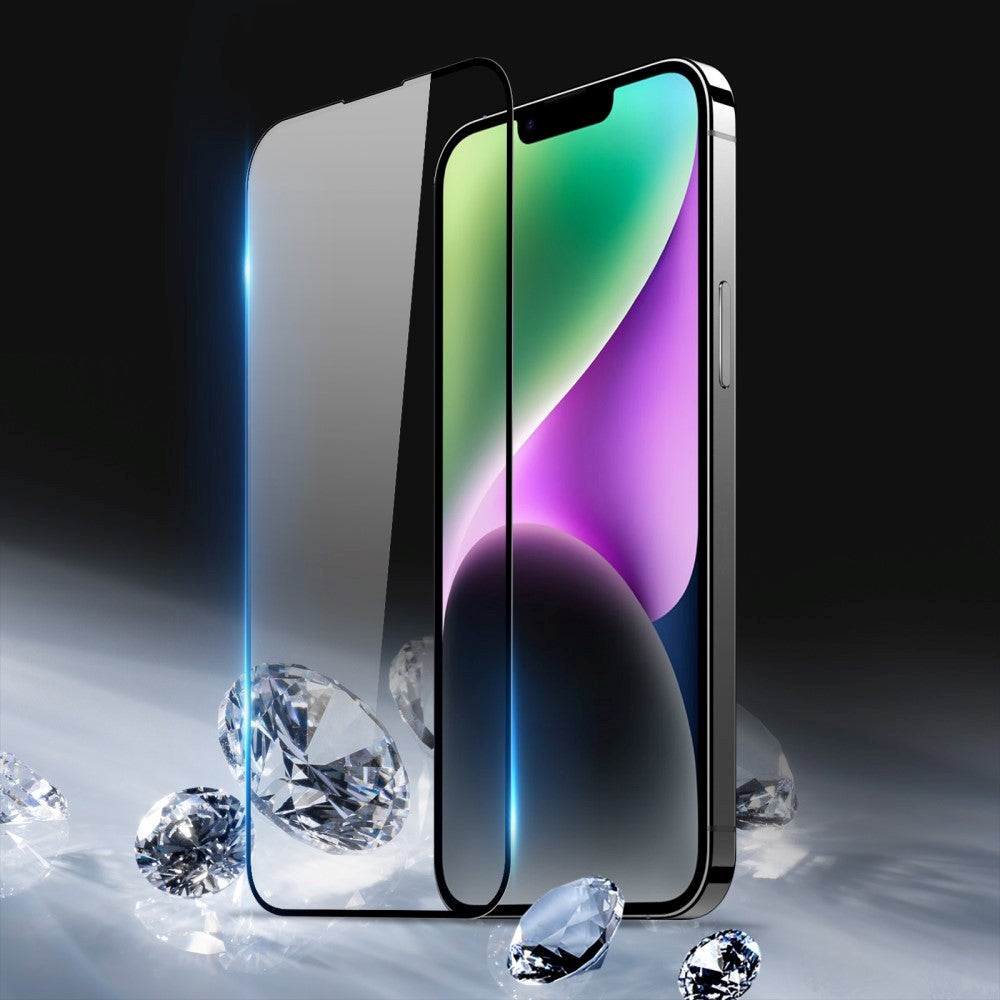 iPhone 15 Dux Ducis skjermbeskytter - Full-Fit - Black Edge