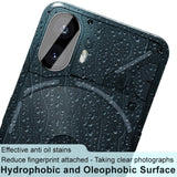 Nothing Phone (2) IMAK Kameralinse Beskyttelsesglas - Gennemsigtig / Sort