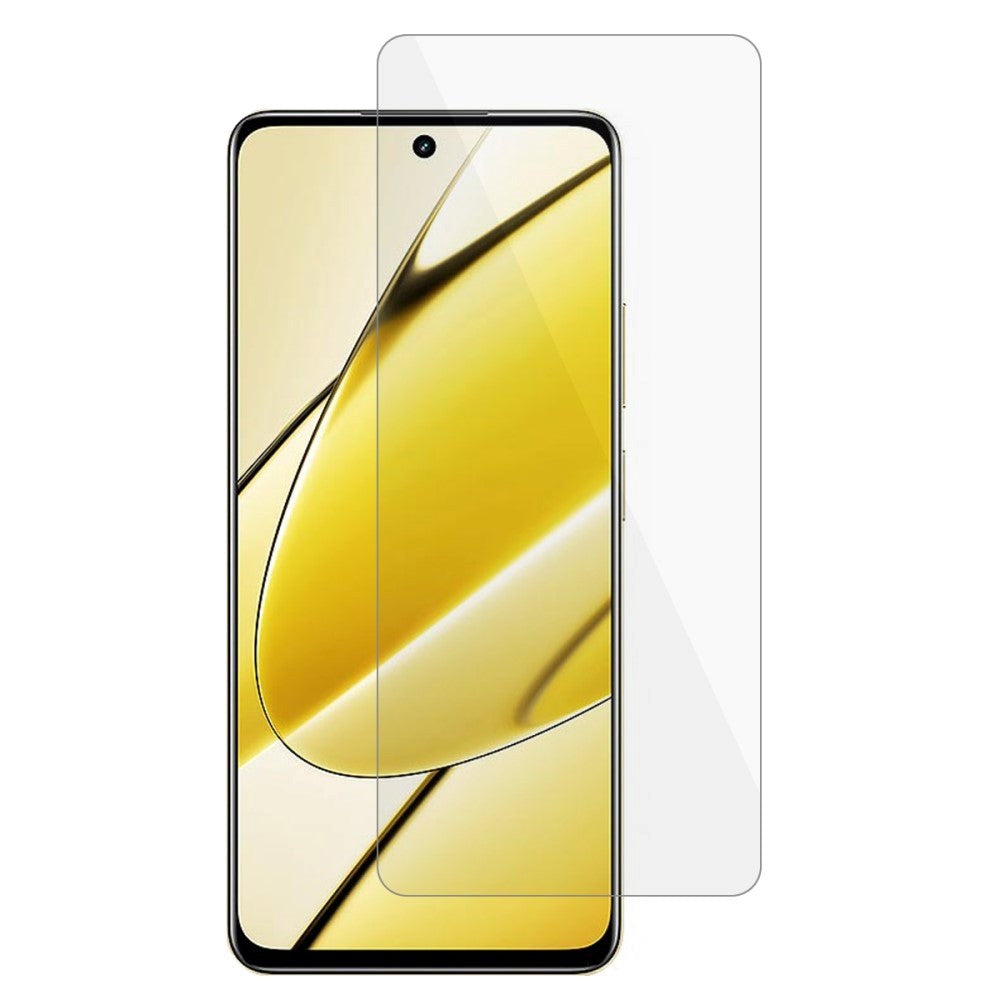 Realme 11 5G Arc Edge Tempered Glass - Veskevennlig - Gjennomsiktig