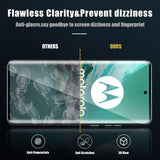 Motorola Edge 40 Neo Full Fit herdet glass - Skjermbeskytter - Black Edge