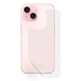 iPhone 15 Beskyttelsesfilm til Bagside - Gennemsigtig