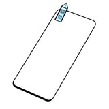 Motorola Moto G04 / G24 / G24 Power RURIHAI - Skjermbeskytter - Veskevennlig - Full-Fit - Svart