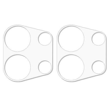 Xiaomi Redmi Note 13 (4G) Kameralinse Glasbeskyttelse - 2 Stk - Gennemsigtig