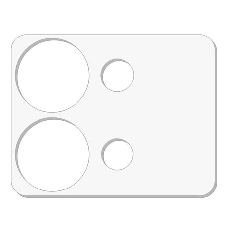 Xiaomi Redmi Note 13 Pro (4G) / Poco M6 Pro kameralinseglassbeskytter - gjennomsiktig