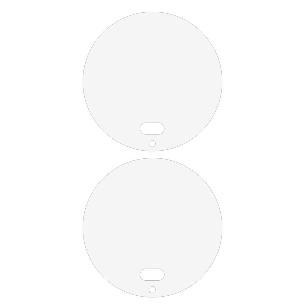 Xiaomi 14 Ultra Camera Lens Glass Protector - 2 stk - Gjennomsiktig