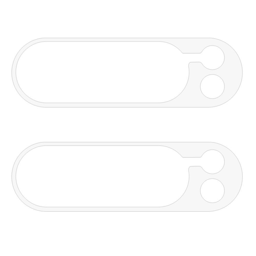 Google Pixel 9 Pro kameralinsebeskytter i herdet glass - 2 stk. - Gjennomsiktig