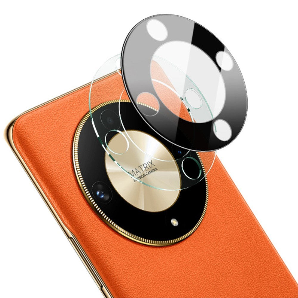 IMAK - Honor Magic6 Lite (5G) - Herdet kameralinsebeskytterglass - svart