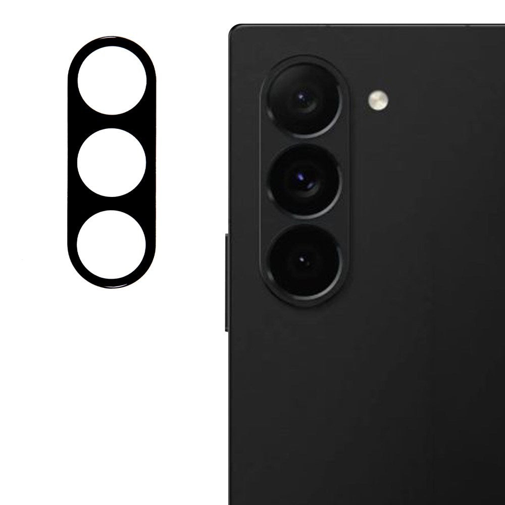 Samsung Galaxy Z Fold6 5G beskyttelsesglass til kameralinse - svart