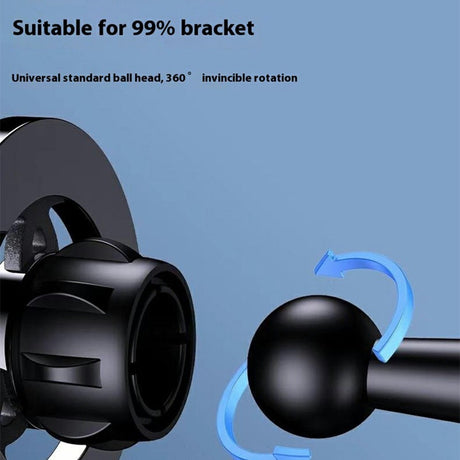 Magnetisk Mobilholder til Tesla Model 3 / Y (2020-22) - MagSafe Kompatibel - Sort