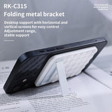 Magnetisk Silikone Sugekop - Kickstand - Lilla