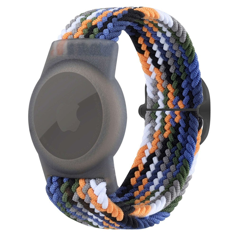 AirTag flettet stoffrem - Denim