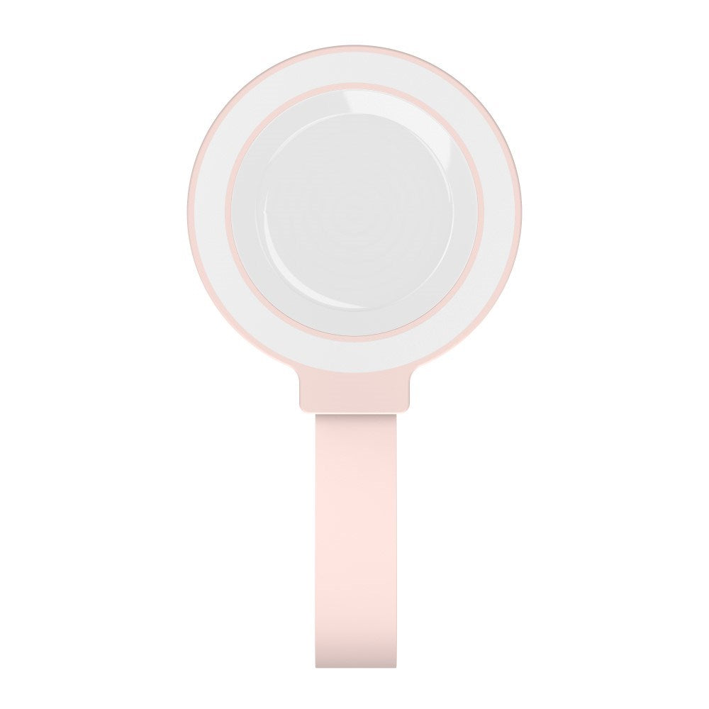 Silikon sugekopp mobilholder m. Stropp - MagSafe-kompatibel - Rosa