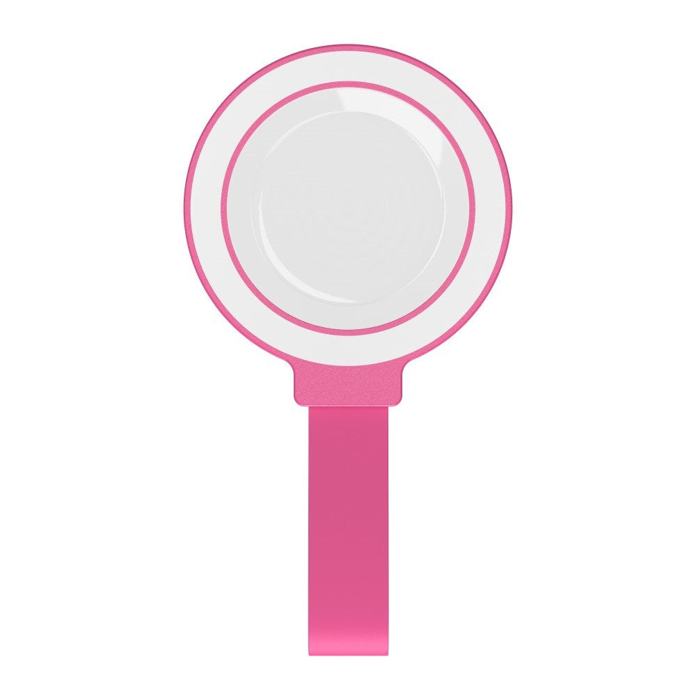 Silikon sugekopp mobilholder m. Stropp - MagSafe-kompatibel - Rosa