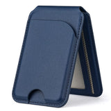 EIDERWOOD Magnetisk Kortholder - 3 Kort - Udfold Ståfunktion - MagSafe Kompatibel - Blå