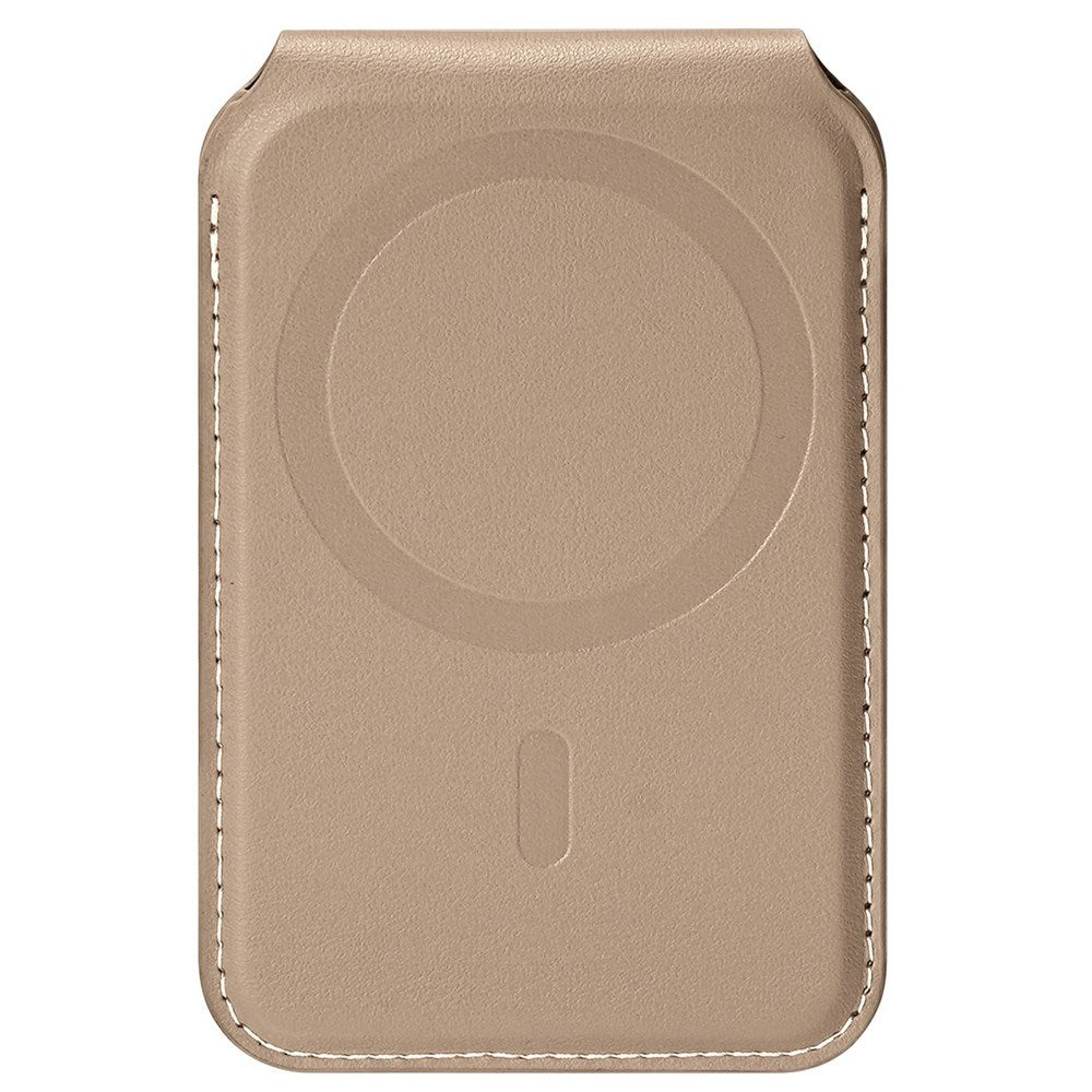 DUX DUCIS Magnetisk Kortholder - 5 Kort - Ståfunktion - MagSafe Kompatibel - Beige