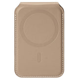 DUX DUCIS Magnetisk Kortholder - 5 Kort - Ståfunktion - MagSafe Kompatibel - Beige