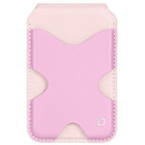 DUX DUCIS Magnetisk Kortholder - 5 Kort - Ståfunktion - MagSafe Kompatibel - Lyserød