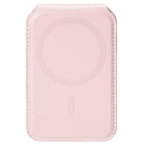 DUX DUCIS Magnetisk Kortholder - 5 Kort - Ståfunktion - MagSafe Kompatibel - Lyserød