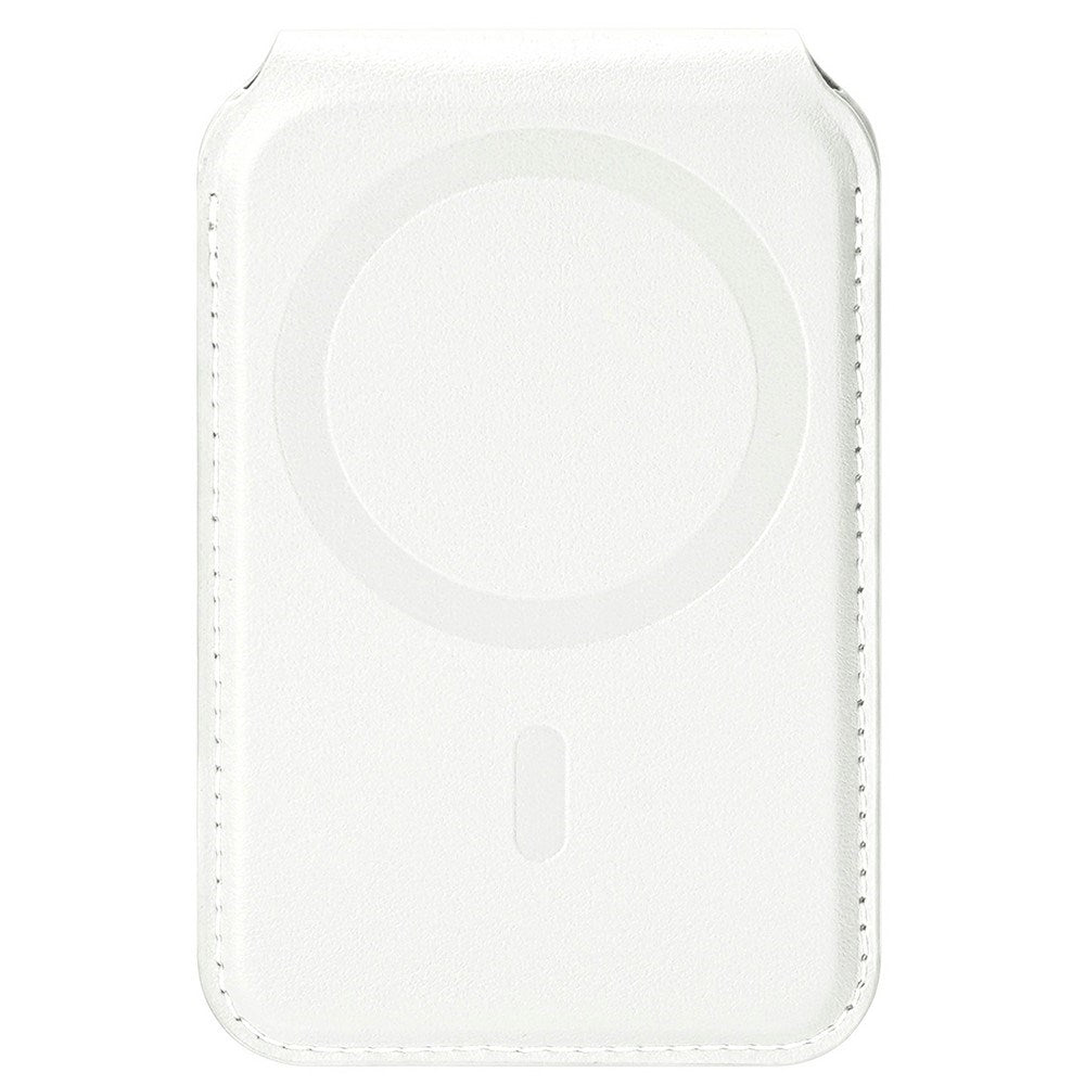 DUX DUCIS Magnetisk Kortholder - 5 Kort - Ståfunktion - MagSafe Kompatibel - Hvid / Grøn