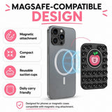 Silikone Æble Sugekop Mobilholder - MagSafe Kompatibel - Gul