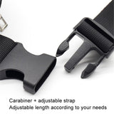 Nylon Taske - Vandtæt - Sort