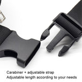 Nylon Taske - Vandtæt - Lyserød