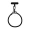 Flettet Polyester Håndledsstrop inkl. Indlægningsplade - 30cm - Sort
