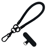 Flettet Polyester Håndledsstrop inkl. Indlægningsplade - 30cm - Rød