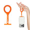 Polyester Fingerstrop m. Metalspænde - 10cm - Orange