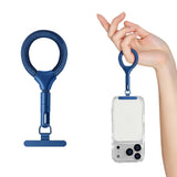 Polyester Fingerstrop m. Metalspænde - 10cm - Blå