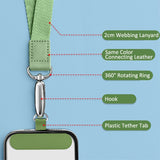 Stropp m. Metallspenne for mobil - grå