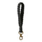 Nøglesnor / Håndledsstrop - 18cm - Tekstil - Sort