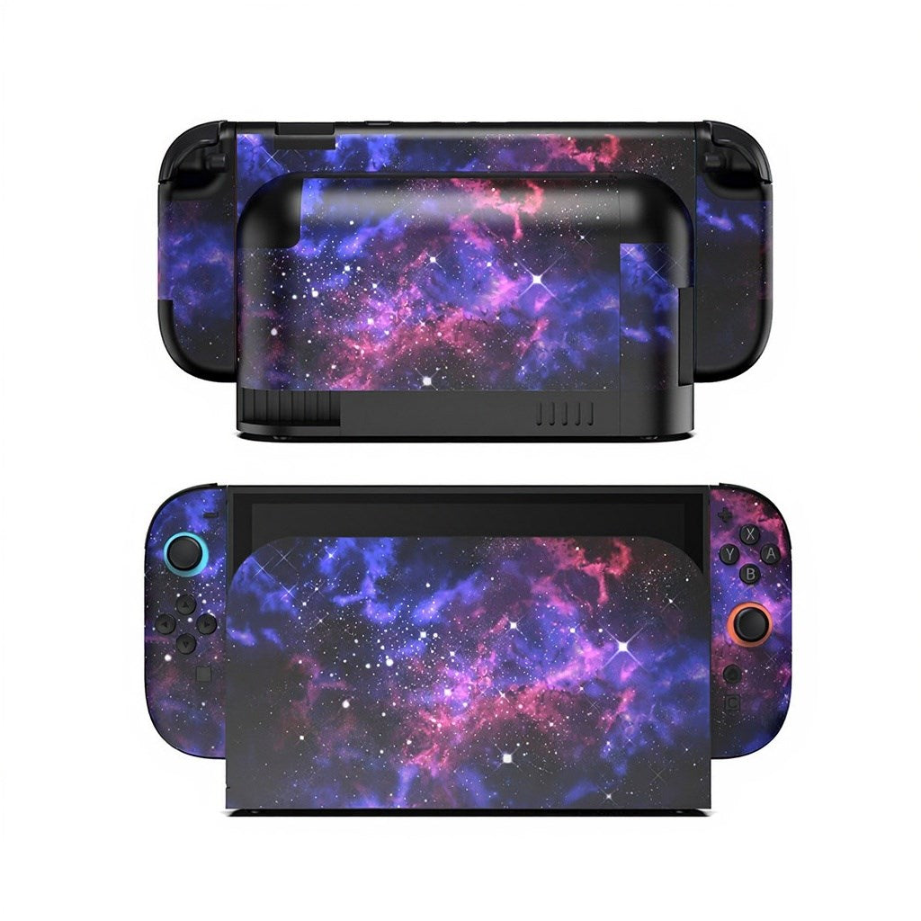 Nintendo Switch 2 - Dekorativ Skin - Full Fit - Galaxy