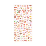Mini 3D Bubble Foam Stickers - Mobil / Kameraudsnit - Blandet Mad