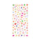 Mini 3D Bubble Foam Stickers - Mobil / Kameraudsnit - Blandet Frugt