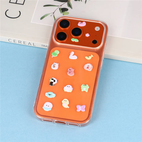 Mini 3D Bubble Foam Stickers - Mobil / Kameraudsnit - Blandet Dyr