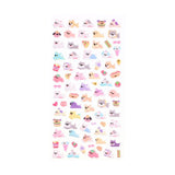 Mini 3D Bubble Foam Stickers - Mobil / Kameraudsnit - Hunde & Mad