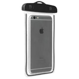 Gear Waterproof Mobile Case - Universal 5.5" - Myk TPU-skjerm - Svart / Gjennomsiktig