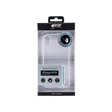 iPhone X / XS GEAR Semi Transparent Fleksibelt Plast Mobil Cover - Hvid