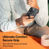 Torras MagSafe-kompatibel metallringholder med stativ - svart