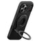 AULUMU Magnetisk Ring med Dobbeltfunktion - Fingergrip / Mobilstander - Sort